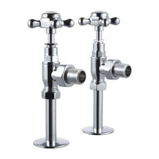 Burlington Angled Manual Radiator Valves